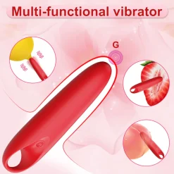 marielove Xxl Vibrator|Paarvibrator|Vibrator Stimulation Klitoris Wasserdicht USB GM-442 Rot