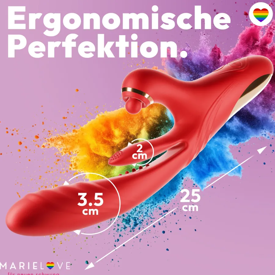marielove Xxl Vibrator|Paarvibrator|Vibrator Stimulation Klitoris Vagina JE-L012