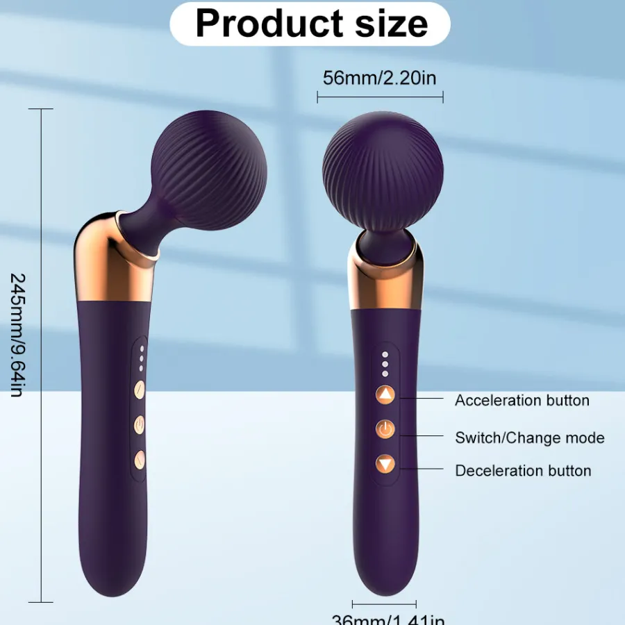 marielove Massagestäbe|Magic Wand Vibrator|Vibrator Stimulation Klitoris Vagina GM-394