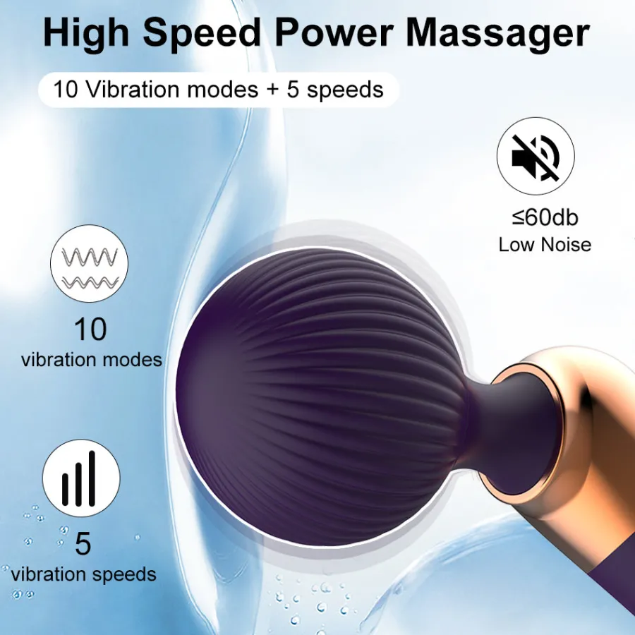 marielove Massagestäbe|Magic Wand Vibrator|Vibrator Stimulation Klitoris Vagina GM-394