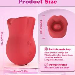marielove Auflegevibrator|Xxl Vibrator|Vibrator Stimulation Klitoris Vagina GM-436