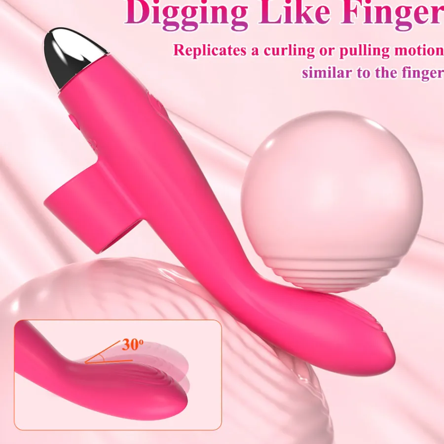 marielove Xxl Vibrator|Paarvibrator|Vibrator Stimulation Klitoris Wasserdicht USB GM-531 Pink