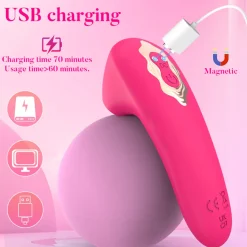 marielove Xxl Vibrator|Paarvibrator|Vibrator Stimulation Klitoris Vagina GM-533 Schwarz