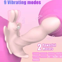 marielove Xxl Vibrator|Paarvibrator|Vibrator Stimulation Klitoris Wasserdicht USB GM-493 Rosa