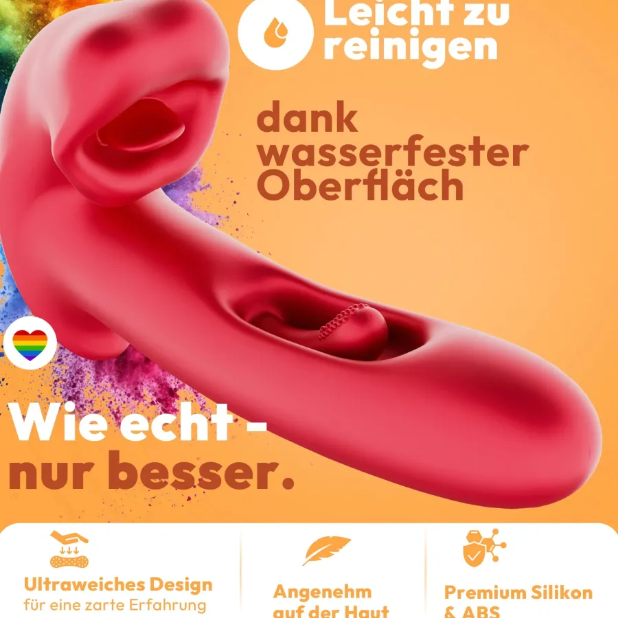 marielove Xxl Vibrator|Paarvibrator|Vibrator Stimulation Klitoris Vagina JE-L016