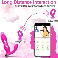marielove Vibro Ei|Xxl Vibrator|Vibro Ei Vibrator mit App Steuerung Smartphone GM-322