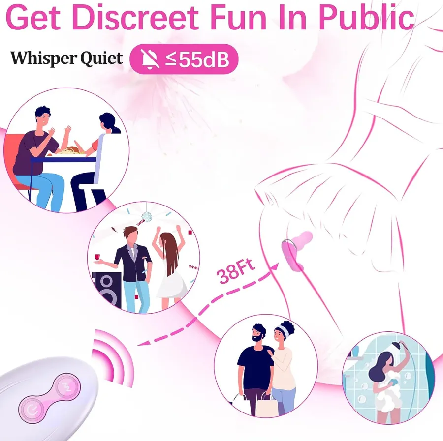 marielove Vibro Ei|Xxl Vibrator|Vibro Ei Vibrator mit App Steuerung Smartphone GM-322